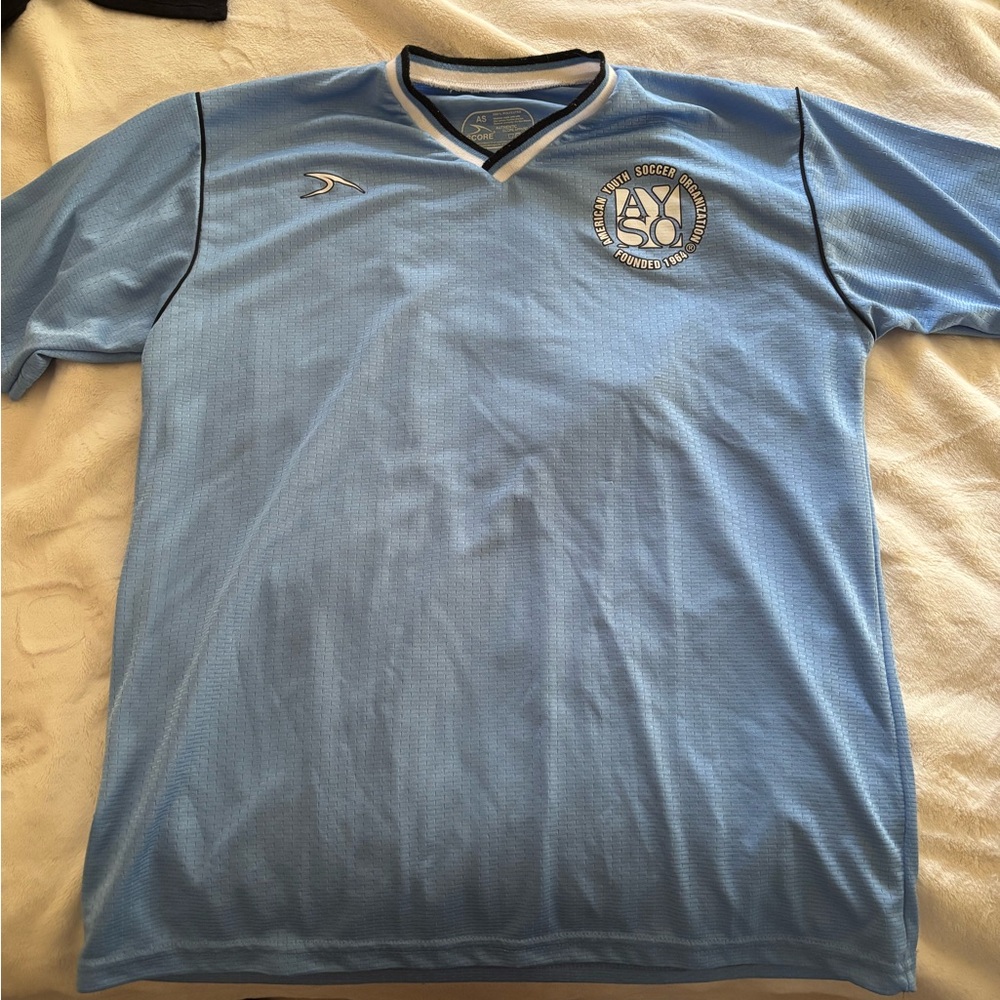Light Blue Women's Soccer Jersey